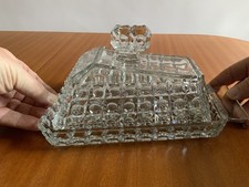 French Vintage Glass Butter