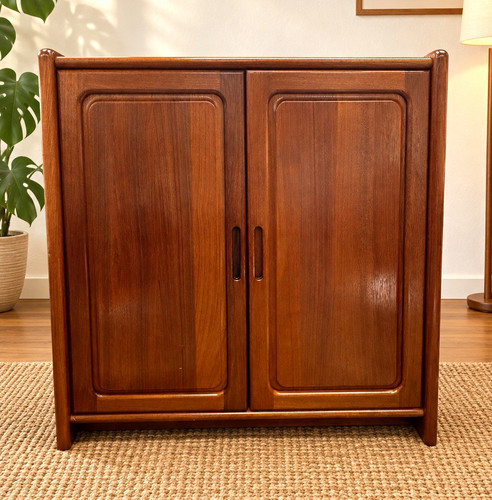 Vintage danish teak cabinet - danish,
