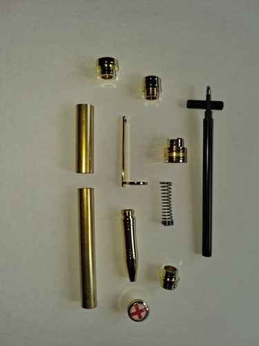 The england pen kit - pen, gold