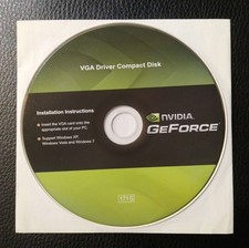 Nvidia geforce vga driver disc - geforce,