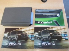 GENUINE VAUXHALL VIVARO OWNERS