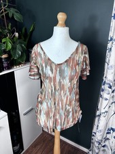 Kim & Co Mesh Printed Top –