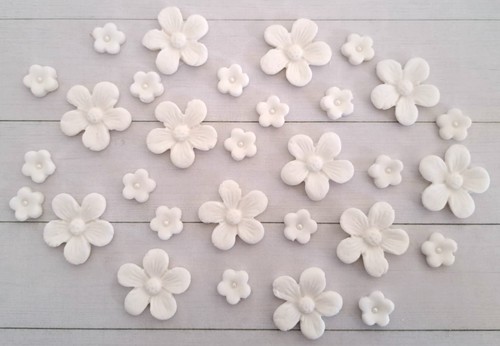 White edible fondant - 30,