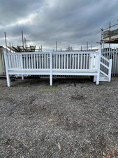 Static Caravan Decking - UPVC