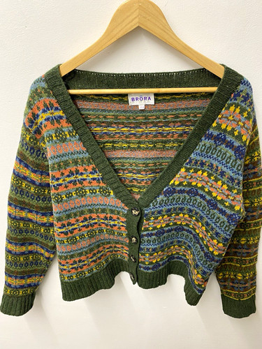 Brora green multicolour