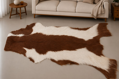 Genuine goat hide hair - genuine, on