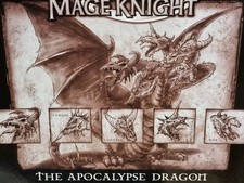 Mage Knight The Apocalypse Dragon 225 Colossal Miniature Figure WizKids D&D BNIB