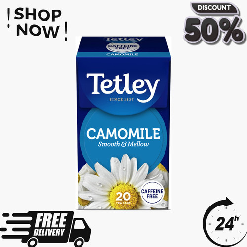 Tetley pure camomile - tetley,