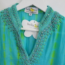 NWT Bella Tu Size S Turquoise
