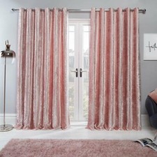Sienna Crushed Velvet Curtains