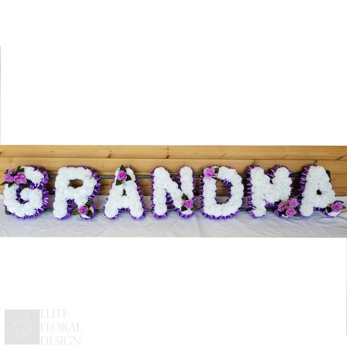 Grandma funeral flowers - grandma,
