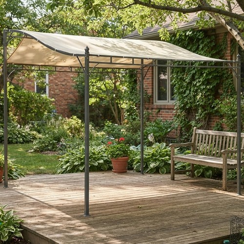 Pergola gazebo 9x2 metal - gazebo,