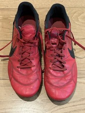 Red Nike Premier Football Boots UK Size 10