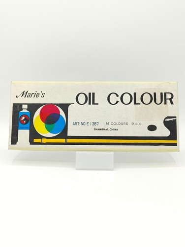 Vintage marie oil colour - vintage, marie's