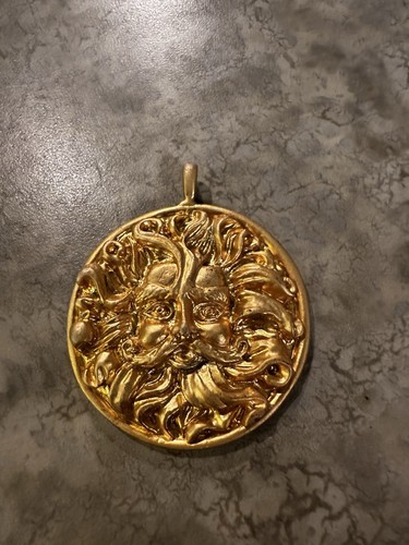 Vintage green man - vintage, god