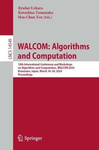 Walcom algorithms and - walcom:,