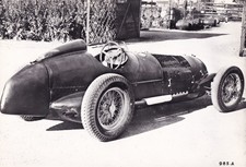 1937 ALFA ROMEO V12 SINGLE SEATER RACE CAR, LATER PHOTOGRAPH.