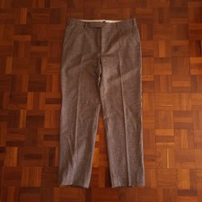 Vintage Daks Dogtooth Wool Suit Trousers Sie 35 x 31