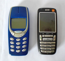 Vintage Nokia 3310 & Orange C500 SPV Mobile Phones - Both Untested