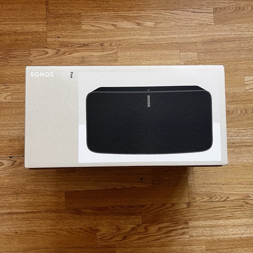 Sonos five black brand new - sonos,