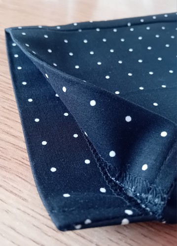 Ladies capri trousers polka - ladies,