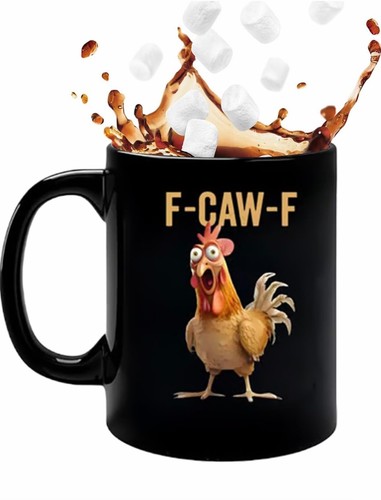 Caw funny chicken - f-caw-f,