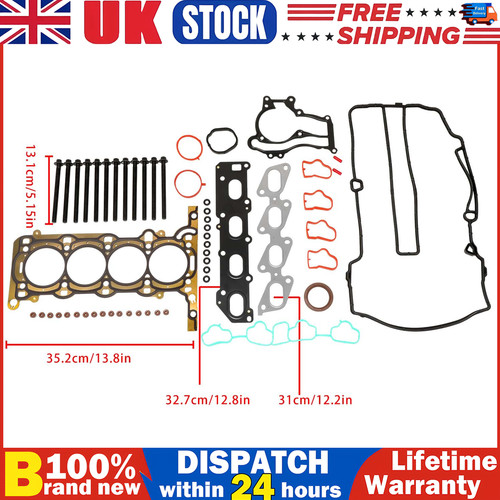 Full head gasket set - gasket, bolts