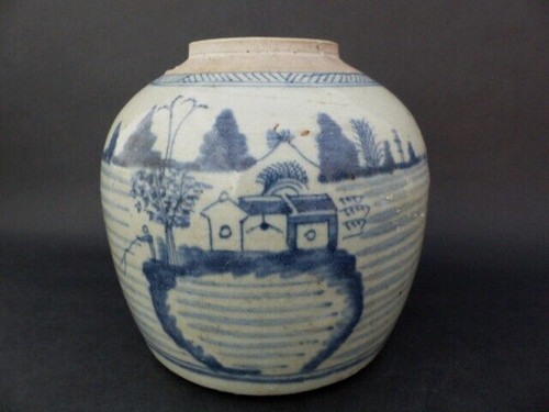 18th 19th chinese large - 18th/19th, blue