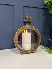 Vintage Glass Candle Holder