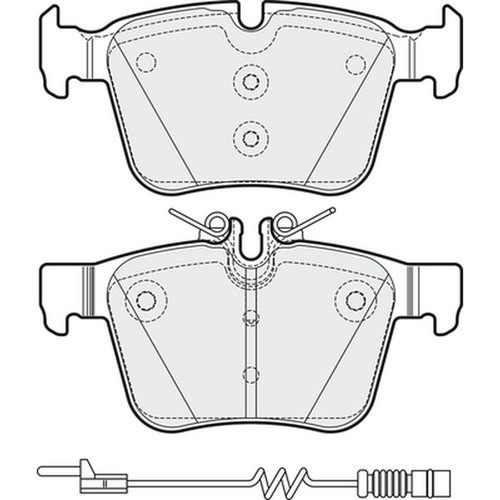 Brake pads set for - brake,