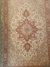  Handmade Heriz Vintage Perssian rug 100 X 150 cm