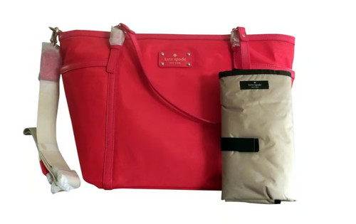 Kate spade red diaper - red, bag