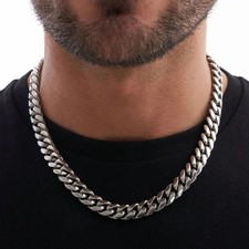 Men's Silver Stainless Steel