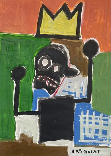 Jean michel basquiat original - basquiat,