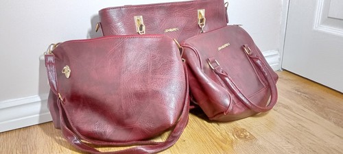 Jingpin large burgundy leather - jingpin,