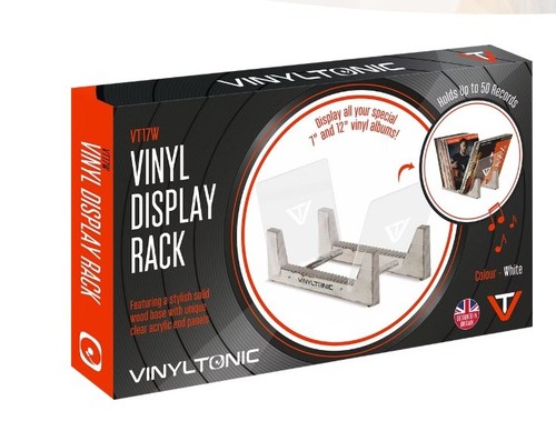 Record storage display - record, rack