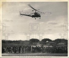 1953 Press Photo Helicopter