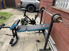 GYM BENCH & CYCLING BIKE