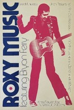 Roxy Music – Leeds University Concert Poster (October 1974)