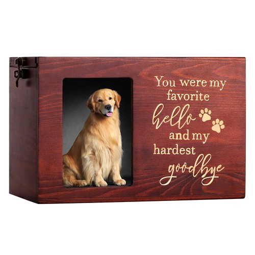 Large pet cremation urn - large,
