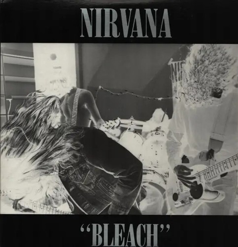 Nirvana bleach white vinyl - bleach,