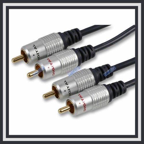 Pure ofc shielded twin phono - pure,
