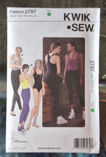KWIK SEW 2797 MISSES LEOTARDS