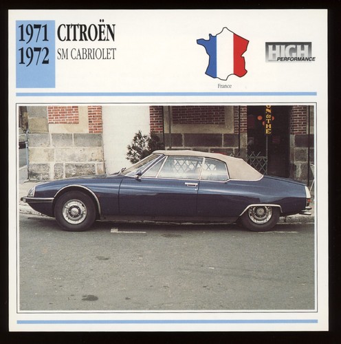 1971 1972 citroen sm - ,