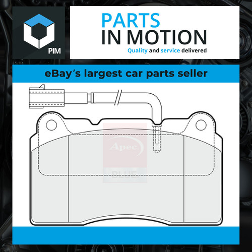 Brake pads set fits - fits, alfa