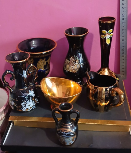 Curated set vintage greek - set, of