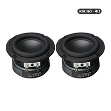 3 Inch Portable Subwoofer Speaker 60W Power 4 Ohm Big Voice Coil Steel Cannon DI