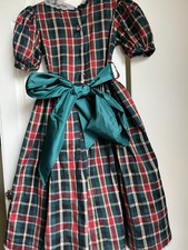 Zig zag tartan green red - zag, silk