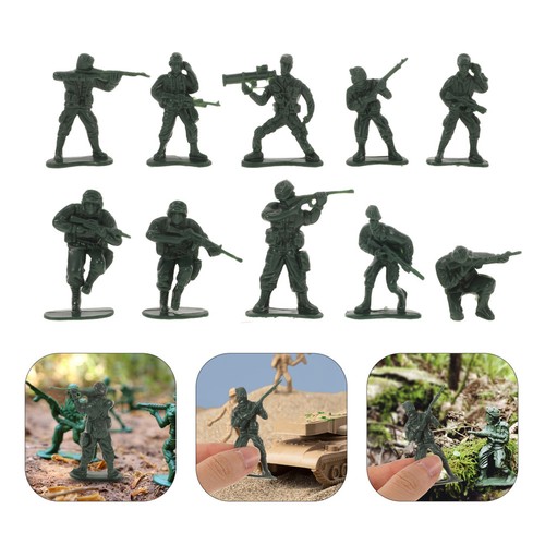 100 pcs model - model, soldiers