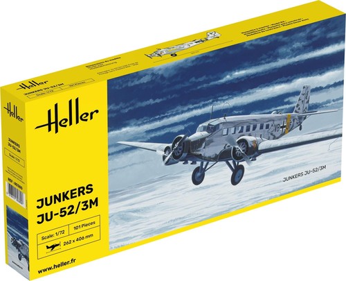 Heller 80380 52 3m - 52,, ju-52/3m